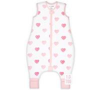 Mama Cheetah Toddler Sleep Sack with Feet 4T-5T, 1.0 TOG Organic Cotton Baby Wearable Blankets with Legs, Baby Sleeping Bag for Walkers, Early Walker X-Large
