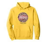 Mama Circa 2008 Established Leopard Print Mother's Day Pullover Hoodie