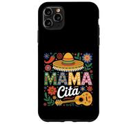 Mama Cita Sombrero Guitar Mexican Folk Art Case for iPhone 11 Pro Max