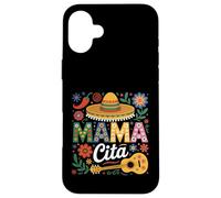 Mama Cita Sombrero Guitar Mexican Folk Art Case for iPhone 16 Plus
