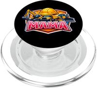 Mama Construction Excavator Boy Son Kids Mother Day Mom Mum PopSockets PopGrip for MagSafe