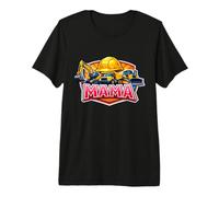 Mama Construction Excavator Boy Son Kids Mother Day Mom Mum Premium T-Shirt
