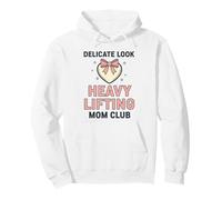 Mama Coquette Soft Aesthetic Strong Mom Club Design Love Pullover Hoodie