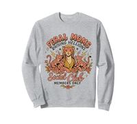 Mama Cute Mom Fun Feral Moms Social Club Graphic Wife Life Sweatshirt