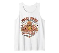 Mama Cute Mom Fun Feral Moms Social Club Graphic Wife Life Tank Top