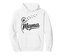 Mama Dandelion Heart Wishes Mother's Day Pullover Hoodie