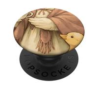 Mama Duck Motherhood Is The Realest Hood Funny Mom PopSockets Adhesive PopGrip