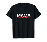 Mama Est 1982 - Birthday Celebration Motherhood T-Shirt