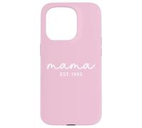 Mama Est 1993 Custom Mom Personalized Mothers Day Customized Case for iPhone 15 Pro