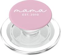 Mama Est 2010 Custom Mom Personalized Mothers Day Customized PopSockets PopGrip for MagSafe