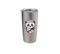 Mama est 2024 I Panda Bear Mum I First Time Mom Stainless Steel Insulated Tumbler
