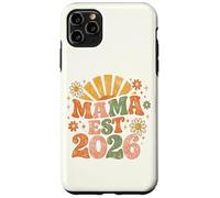 Mama Est 2026 Groovy Retro Daisy Flower New Mom Mother's Day Case for iPhone 11 Pro Max