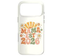 Mama Est 2026 Groovy Retro Daisy Flower New Mom Mother's Day Case for iPhone 17 Pro Max