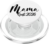 Mama Est. 2026, Mom Mother's Day, Pregnancy Announcement PopSockets PopGrip for MagSafe