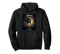 Mama Est 2026 Whimsigoth Moon Celestial Stars New Mom Pullover Hoodie
