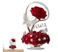 Mama Flower, Table Decoration, 2D Acrylic Table Decoration for Bedroom, Living Room, Study & Home Office, Decorative Centre Piece