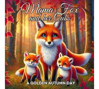 MAMA FOX AND HER CUBS: A Golden Autumn Day