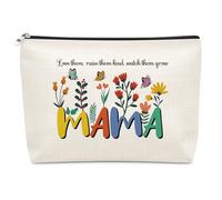 Mama Gifts Makeup Bag for Mum Stepmother Bonus Mom New Mom Gifts Future Mum Gift Mommy Mothers Day Gift Cosmetic Bag Christmas Thanksgiving Birthday Present for Mother Mama Retirement Present