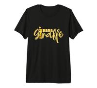 Mama Giraffe Exotic Animal Premium T-Shirt