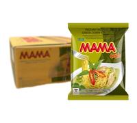 Mama Green Curry Instant Noodles 30 Packs of 55 g