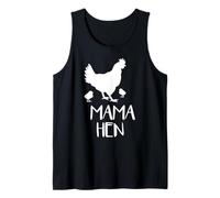 Mama Hen T-Shirt Funny Mother Hen Chicken Lover Gift idea Tank Top