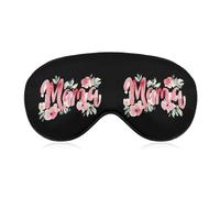 Mama I Love Mom Sleep Masks Breathable Eye Covers Adjustable Strap for Travel Home Office Use