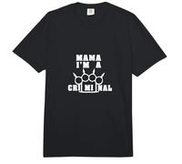 Mama I'm a Criminal Comfort Colors Adult Heavyweight T-Shirt