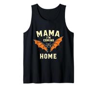 Mama I'm Coming Home Vintage Bat Tank Top