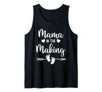 Mama in the Making Mom to Be Pregnancy Announcement Tank Top