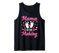 Mama in the Making Mom to Be Pregnancy Announcement Tank Top