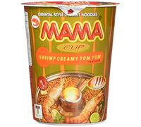 Mama Instant Cup Noodle with Creamy Shrimp Tom Yum Flavor 70 g - Pack of 12