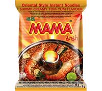 MAMA Instant Noodles Shrimp Creamy, 50 g - Pack of 30