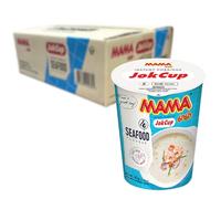 MAMA Instant Rice Porridge Seafood, 45 g - Pack of 12