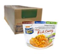 MAMA Instant Rice Red Curry Shrimp, 80 g - Pack of 10