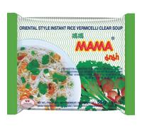 MAMA Instant Rice Verm. Clear Soup, 50 g - Pack of 30