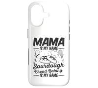 Mama Is My Name Sourdough Bread Baking Is My Game Mom Bake Case for iPhone 17