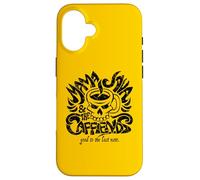 Mama Java and the Caffiends Music and Coffee Mashup Design Case for iPhone 16