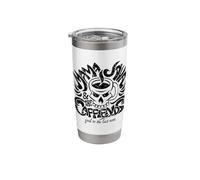 Mama Java and the Caffiends Music and Coffee Mashup Design Stainless Steel Insulated Tumbler