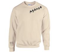 Mama Jumper, Personalised Friends Mama Sweater Custom Made with Kids Names on the Sleeve (MG1)