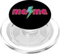 MAMA Leopard Print Lightning Bolt PopSockets PopGrip for MagSafe