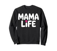 Mama Life Cute Heart Mom Sweatshirt
