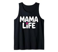 Mama Life Cute Heart Mom Tank Top