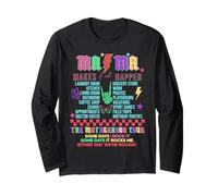 Mama Makes It All Happen The Mother Tour Epic Mother Day Long Sleeve T-Shirt