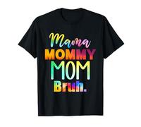Mama Mommy Mom Bruh Vintage Mother's Day Mom Tie Dye Mother T-Shirt