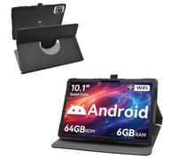 MAMA MOUTH 360°Rotating Cover Case for Yicty MB1001/Hakaug CCMB1001/Higrace HGCZXMB01/Whitedeer Tab G13/Whitedeer WHTG1301/Hakaug MB1001/MUISOO 1001/Bufo MB1001 10.1 Inch Tablet,Black