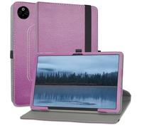 MAMA MOUTH Case for DOOGEE T30 Max,360 Degree Rotating With Premium PU Leather Sleeve Cover for DOOGEE T30 Max 12.4 Inch Tablet,Purple