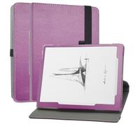MAMA MOUTH Compatible with BOOX Go 10.3 Case,360 Degree Rotating With Premium PU Leather Sleeve Cover Case for BOOX Tablet Go 10.3 Inch Tablet,Purple