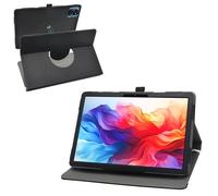 MAMA MOUTH Compatible with Doogee Tab G5 Case,360°Rotating Cover Case for DEERTiME E15/Paaxoo A20/Tibuta E220/NOVOJOY NV-CP20/Oangcc A15/DEERTiME A15/SUAAT S3/TUOHAITIME A30 10.1 Inch Tablet,Black