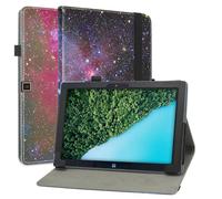 MAMA MOUTH Compatible with Fusion5 FWIN232 PRO N5 Case,Slim Folio Folding Stand PU Leather Cover for Fusion5 FWIN232 PRO N5 10.1 Inch Tablet,Galaxy