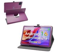 MAMA MOUTH Compatible with KINGRID T90 Case,360°Rotating Cover Case for KINGRID T90/TABWEE T90/TABWEE W90/KINGRID W90/BESTTAB W90/Zenva T90/TOPWHA M901/WITFOCUS M148 11 Inch Tablet,Purple